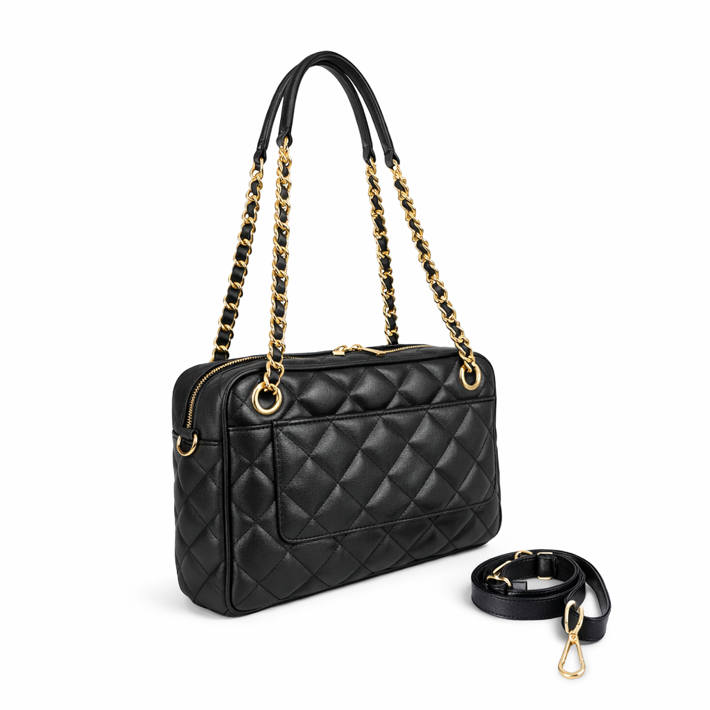 Clara Jiménez Signature — Bolso Bandolera Negro