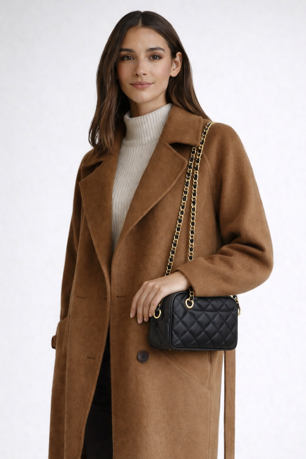 Clara Jiménez Signature — Bolso Bandolera Negro